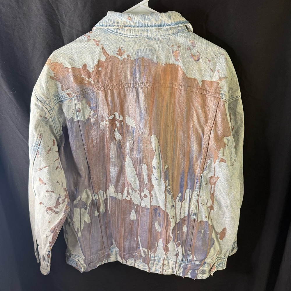 Wild Fable Multicolor Jean Jacket
